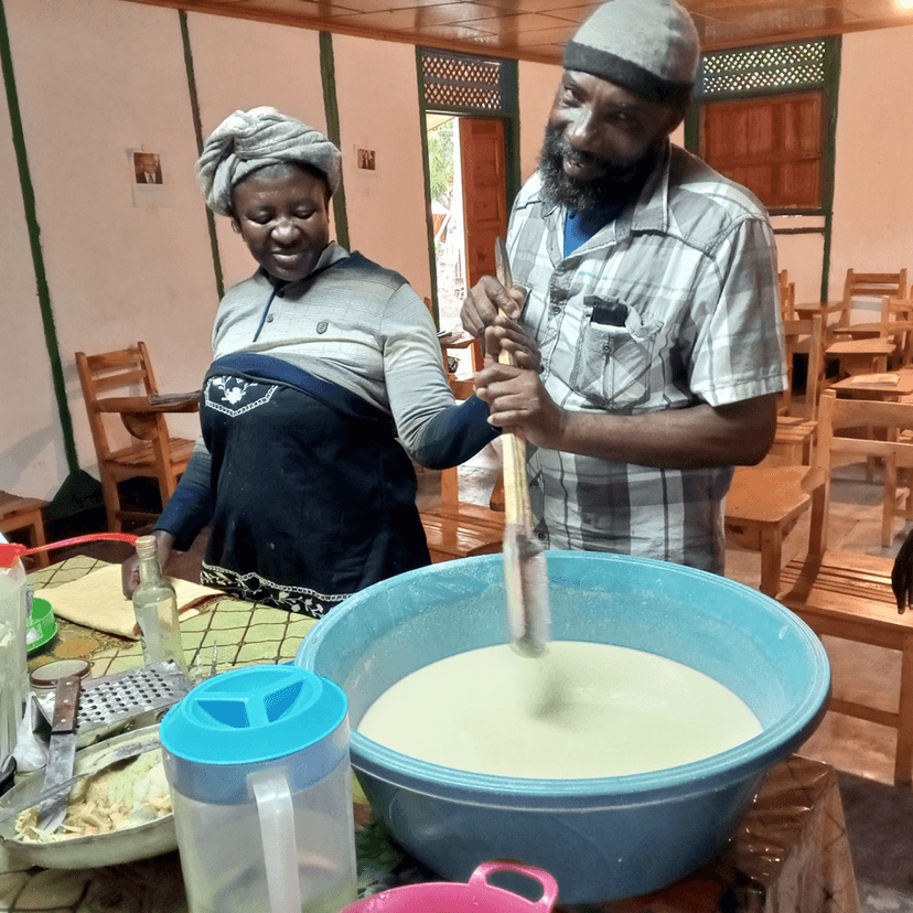 Préparation de la crémasse manioc en réseau