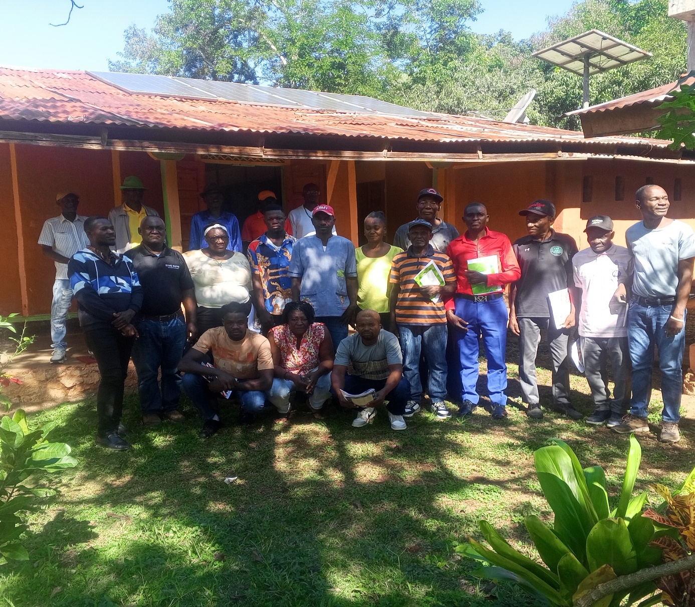 Formation des entrepreneurs paysans de la filière manioc